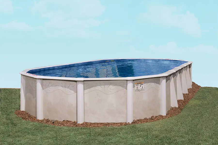 Doughboy resin frame above-ground pool - Desert Spring model - Decatur, IL